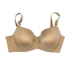 Soma 40DD Vanishing Back Balconet Neutral Everyday Lightly Lined Underwire Bra